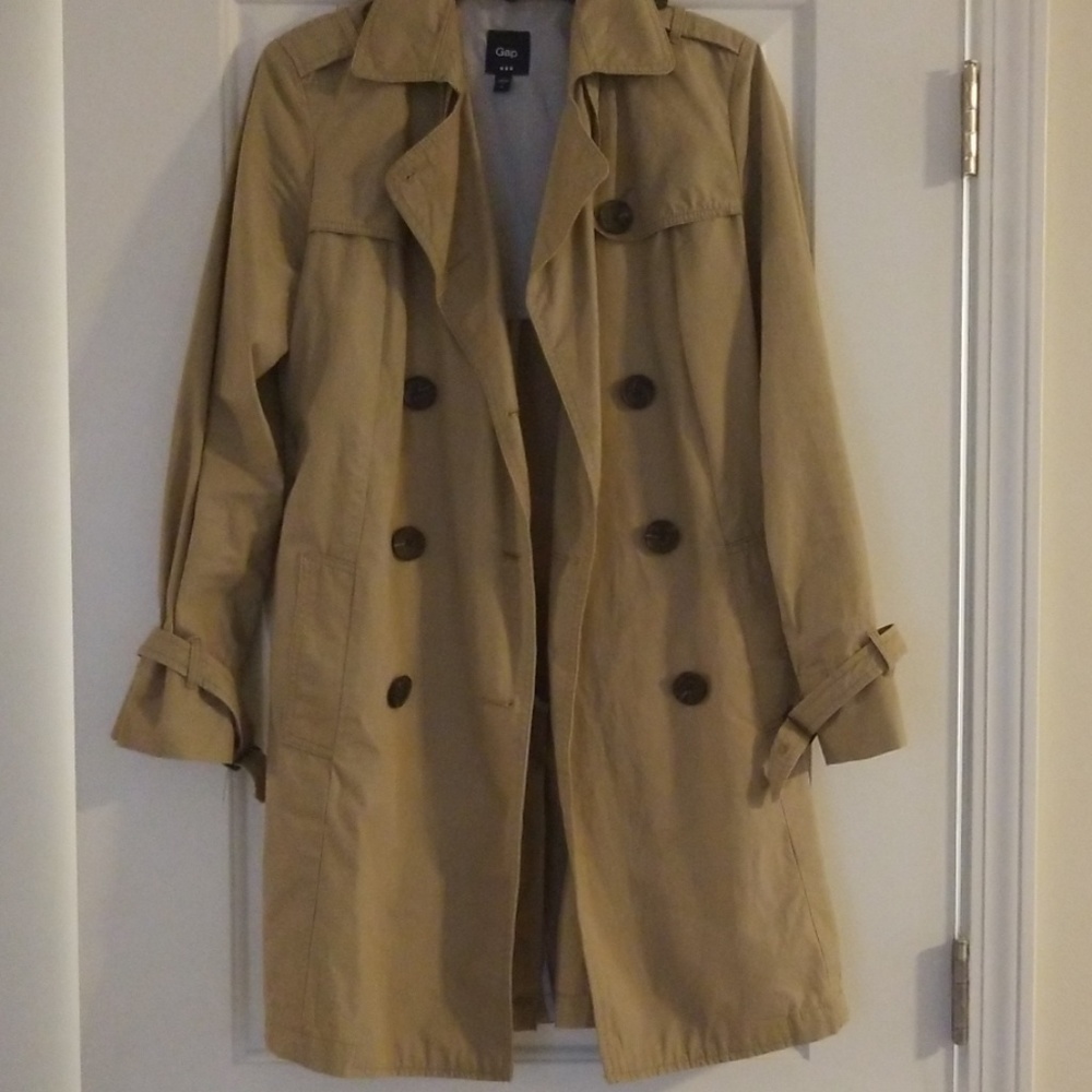 Gap Khaki Trench Coat